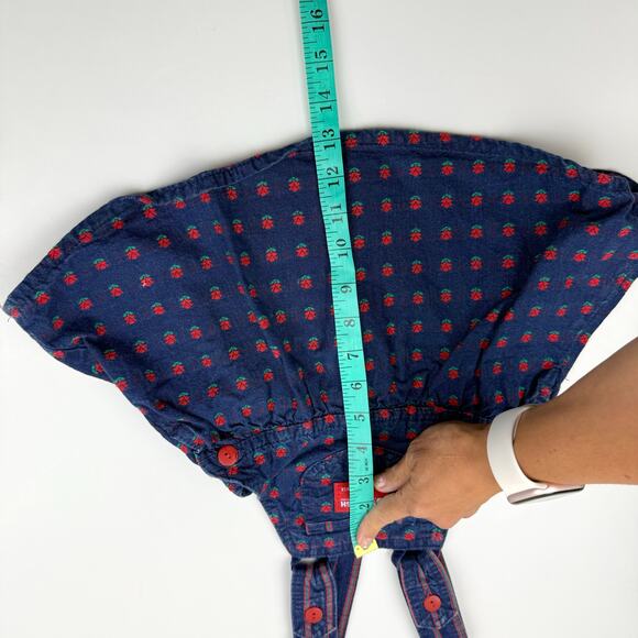 OshKosh Vintage Denim Floral Jumper Dress - Picture 11 of 11